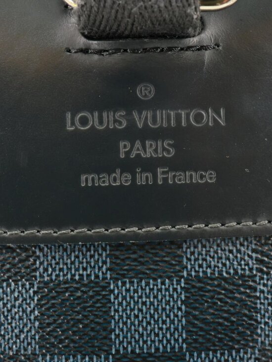 Louis Vuitton  Josh America\'s Cup Regatta Damier Cobalt Canvas Backpack Blue